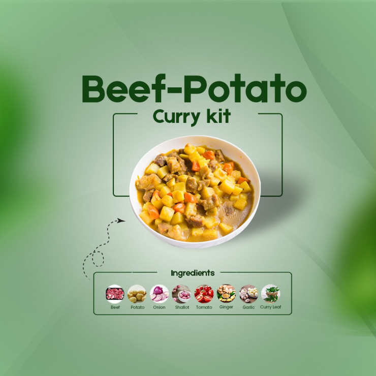 Instant Beef Curry With Potato Kit